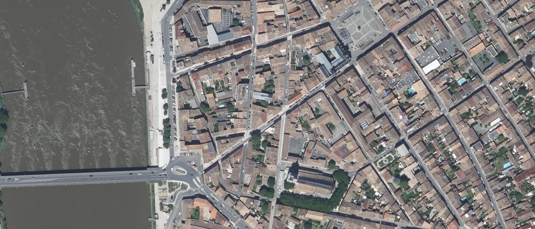 Vue aérienne de UFA Montesquieu