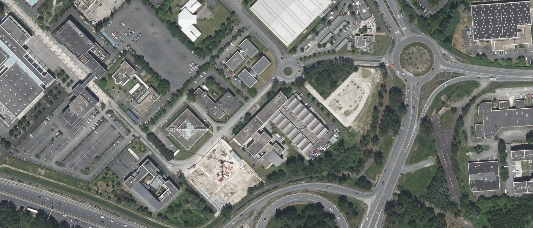 Vue aérienne de CFA CHAMBRE DE METIER DE GDE