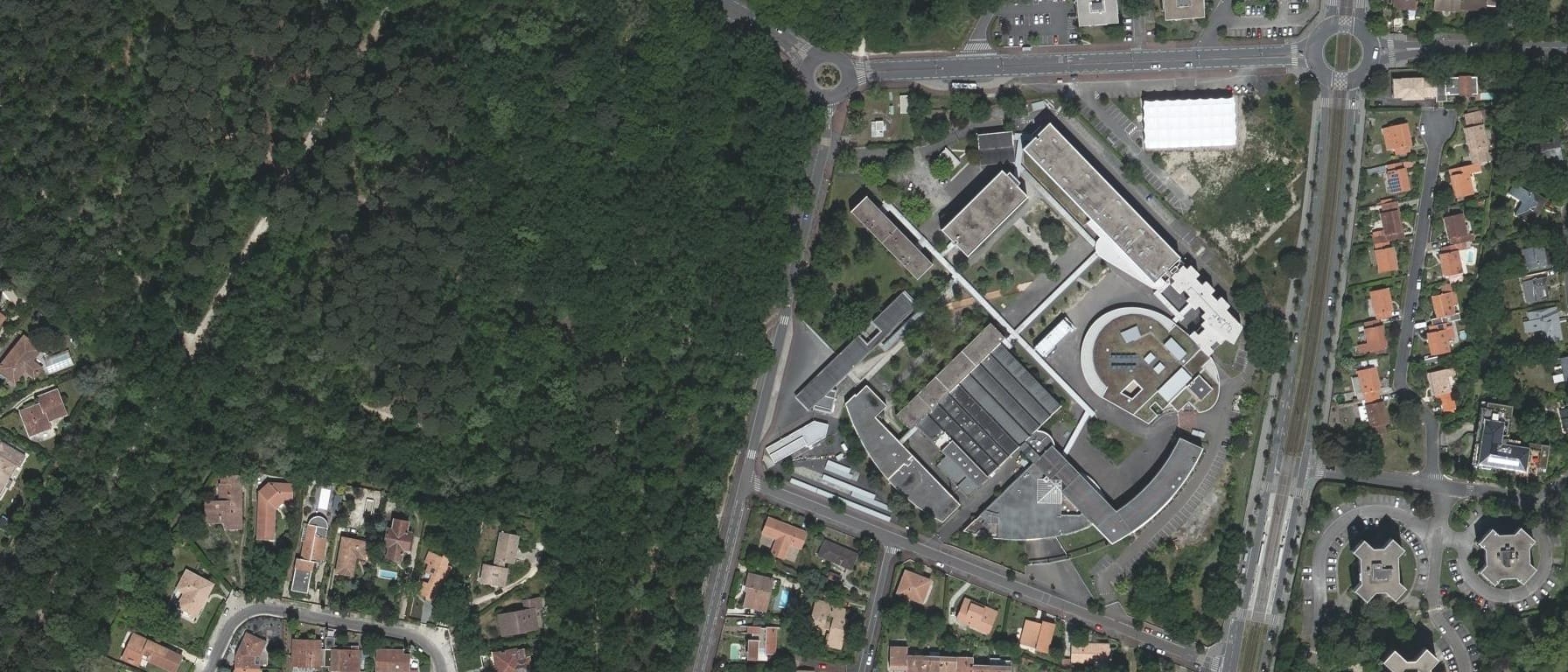 Vue aérienne de Lycée Fernand Daguin