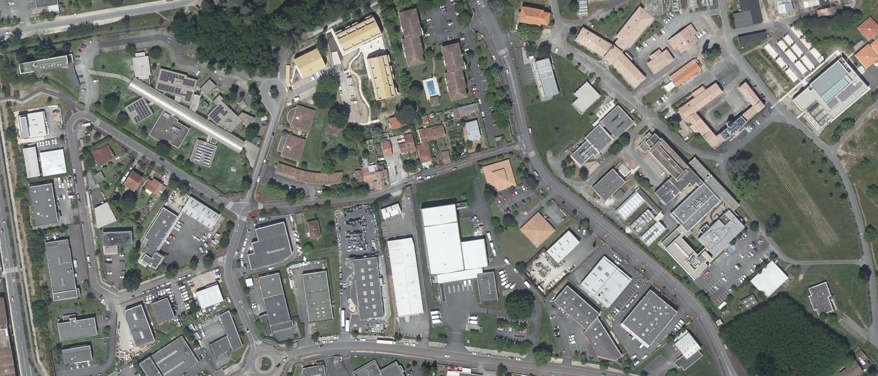 Vue aérienne de ISNAB