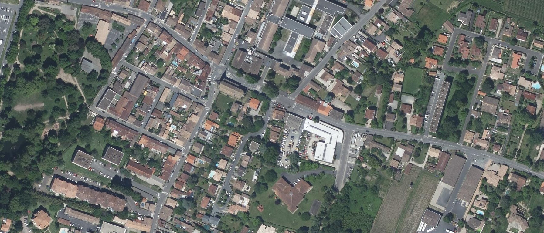 Vue aérienne de Lycée professionnel Henri Brulle