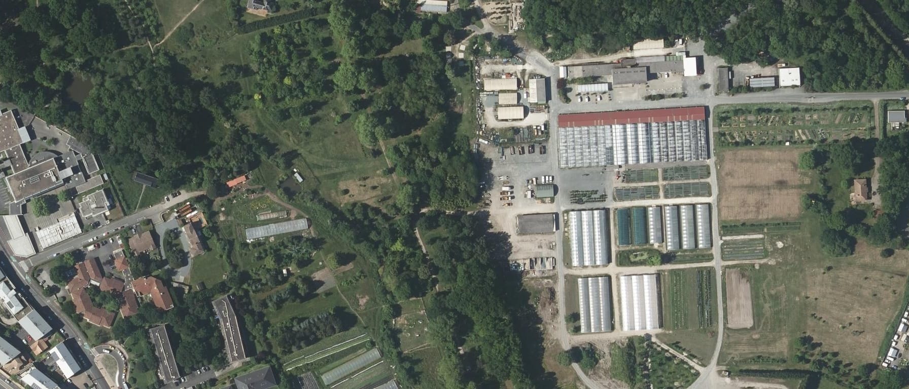Vue aérienne de LPA Camille Godard