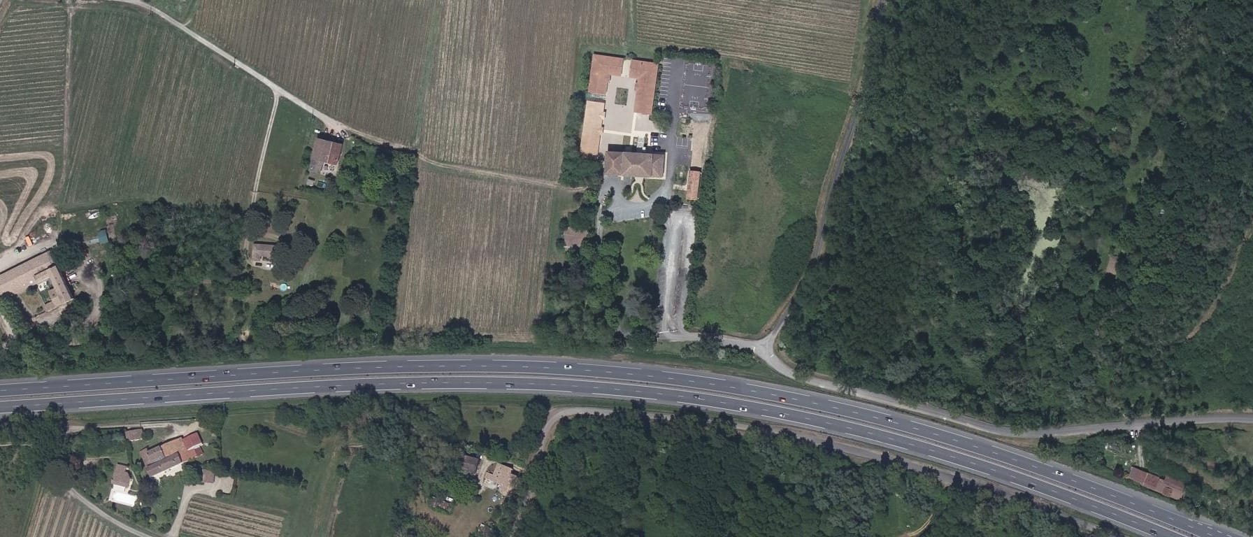 Vue aérienne de MAISON FAMILIALE RURALE de VAYRES