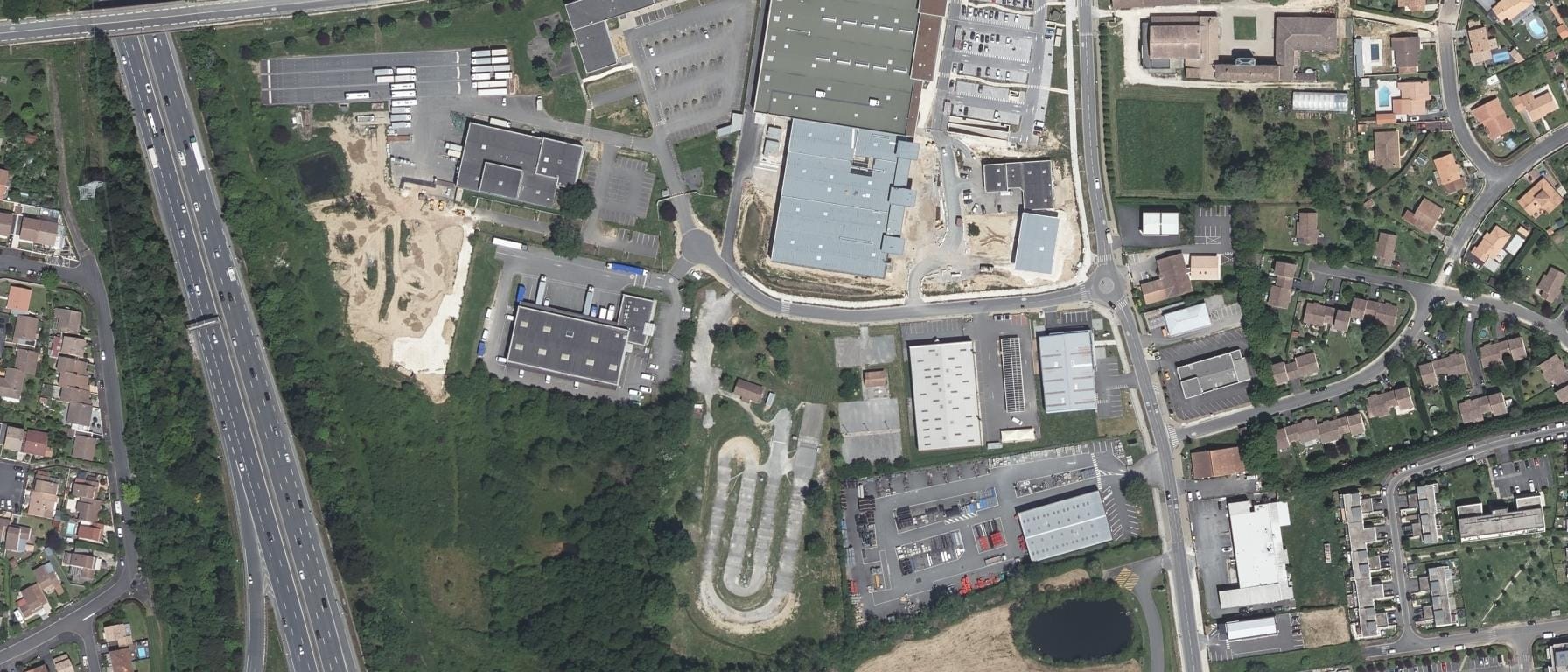 Vue aérienne de AFTRAL - CENTRE DE FORMATION D'APPRENTIS TRANSPORT LOGISTIQUE