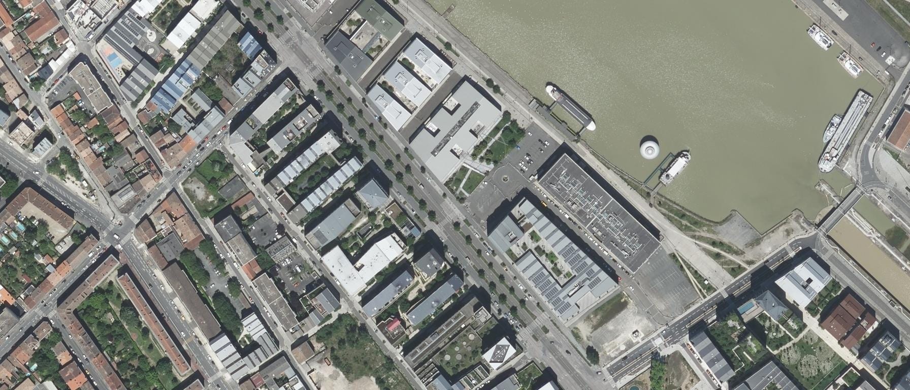 Vue aérienne de ESARC Evolution Bordeaux