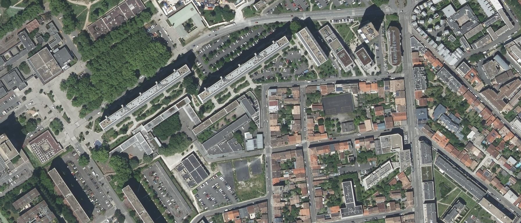 Vue aérienne de Lycée Jean Condorcet