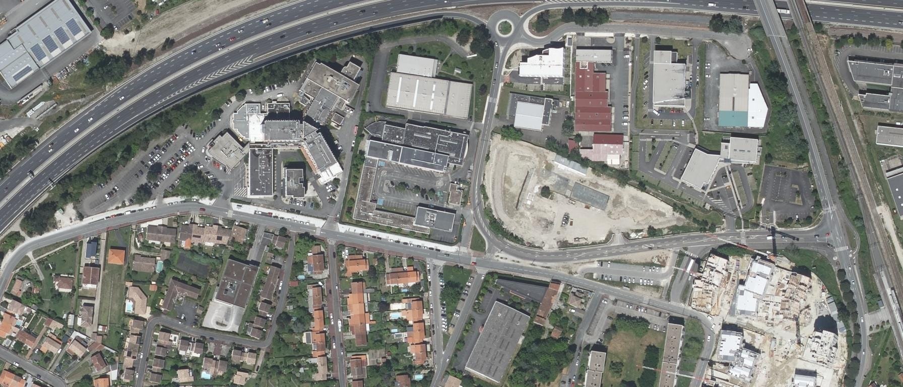 Vue aérienne de CFA INDUSTRIE