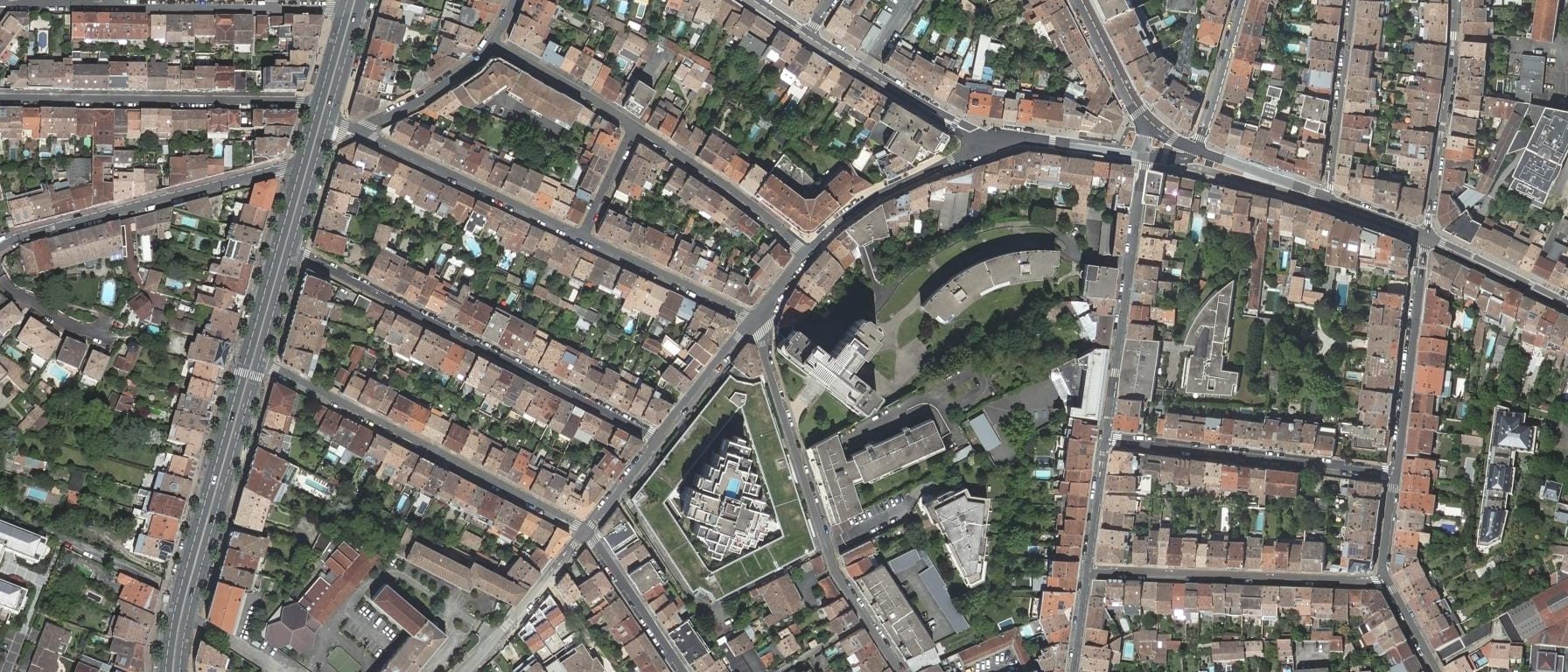Vue aérienne de Académie d'Art Dentaire