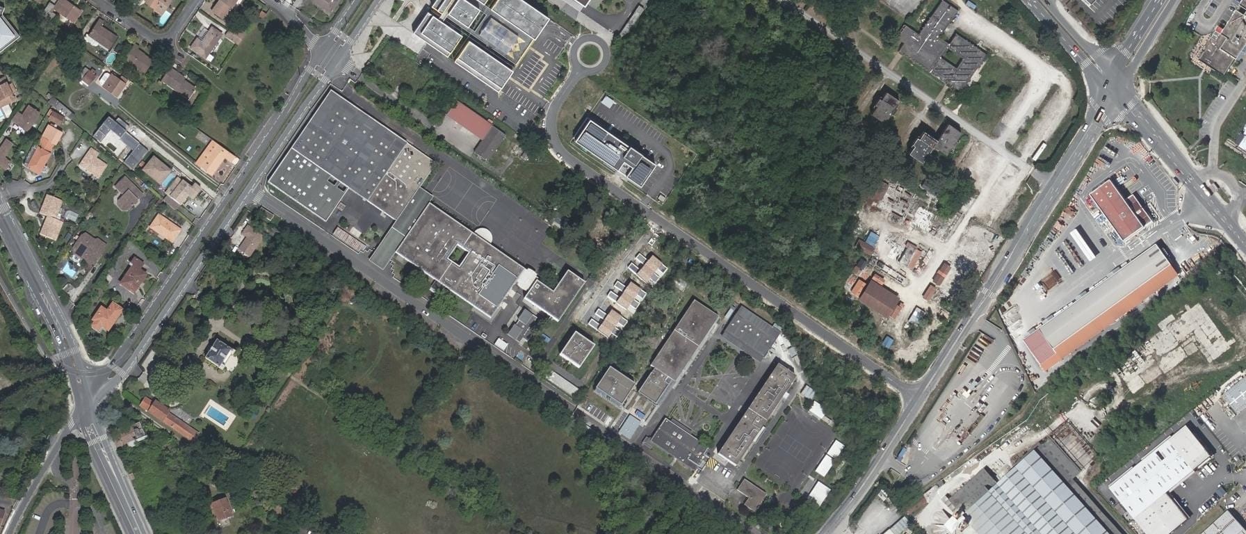 Vue aérienne de CFA PROPRETE DE L''INHNI