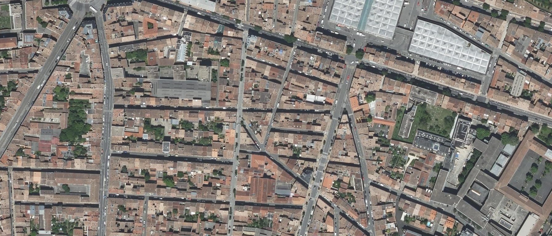 Vue aérienne de PESMD - Pôle d’Enseignement Supérieur de la Musique et de la Danse de Bordeaux Nouvelle-Aquitaine (33)