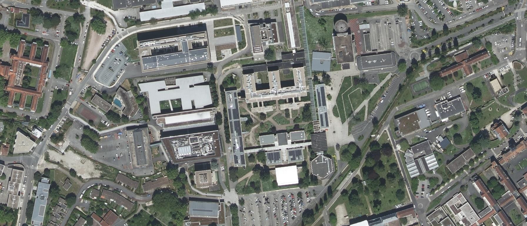 Vue aérienne de Université de Bordeaux - Bordeaux Métropole - Site Carreire
