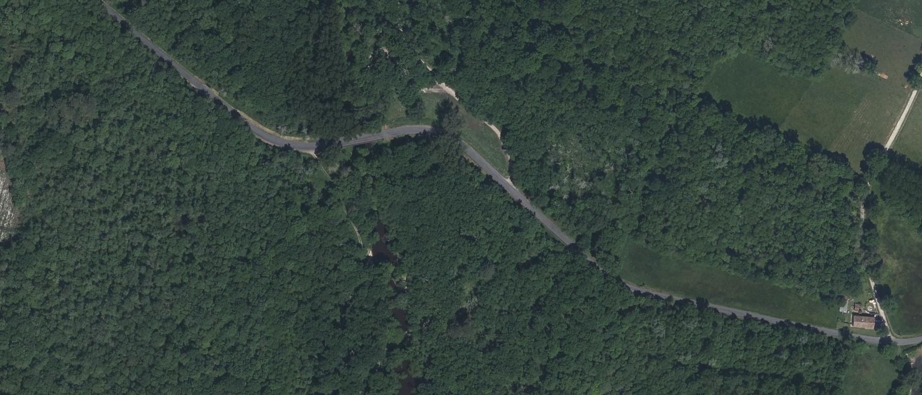 Vue aérienne de CFPPA de la GIRONDE - LA TOUR BLANCHE