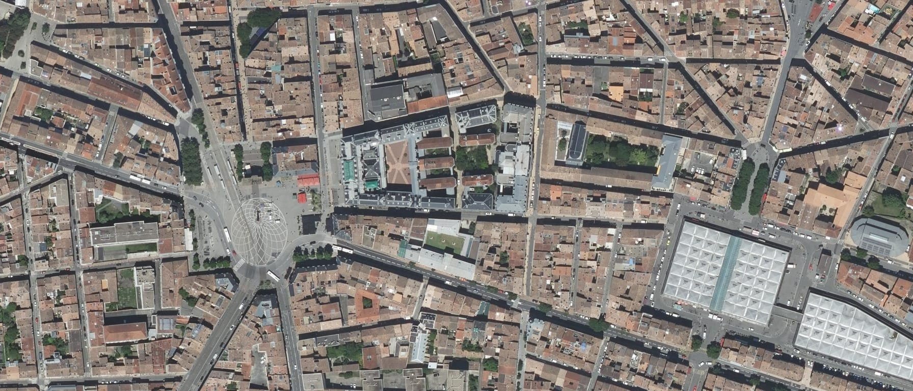 Vue aérienne de Université de Bordeaux - Bordeaux Métropole - Site Victoire