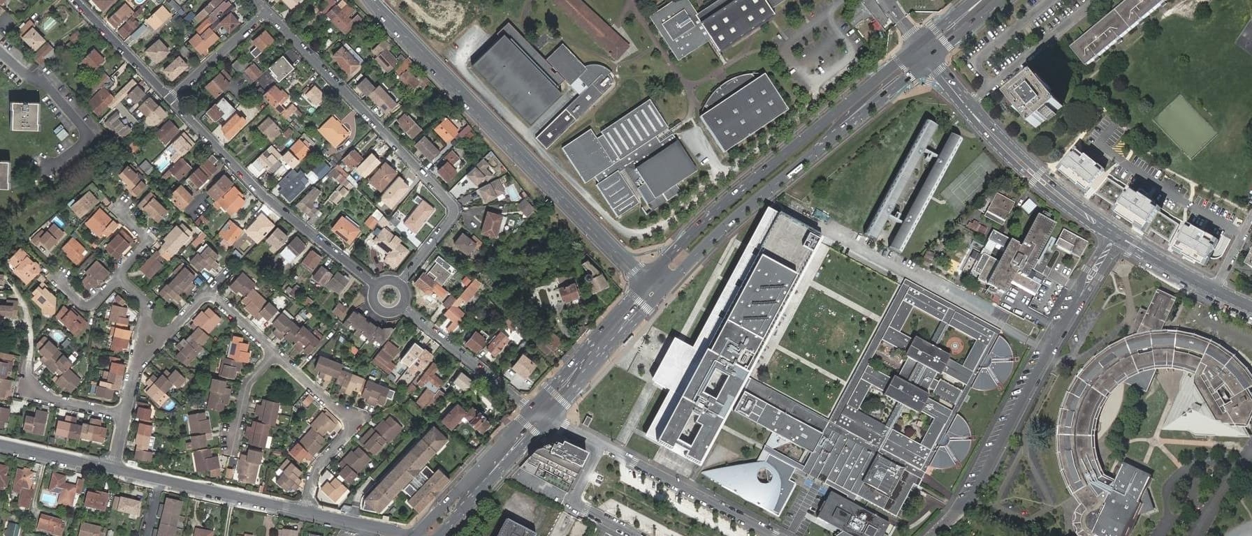 Vue aérienne de KEDGE BUSINESS SCHOOL - Site de Talence (33)