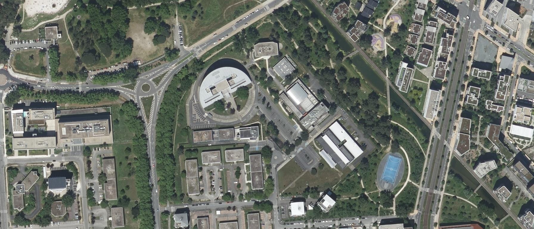 Vue aérienne de Ferrandi-Bordeaux