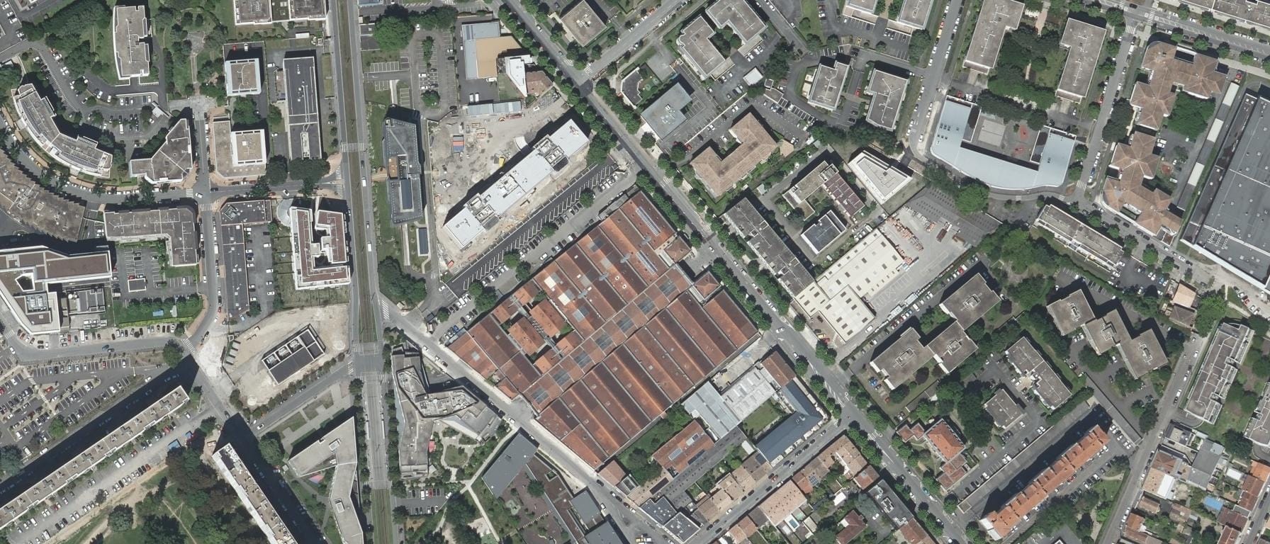Vue aérienne de ISG Bordeaux (33)