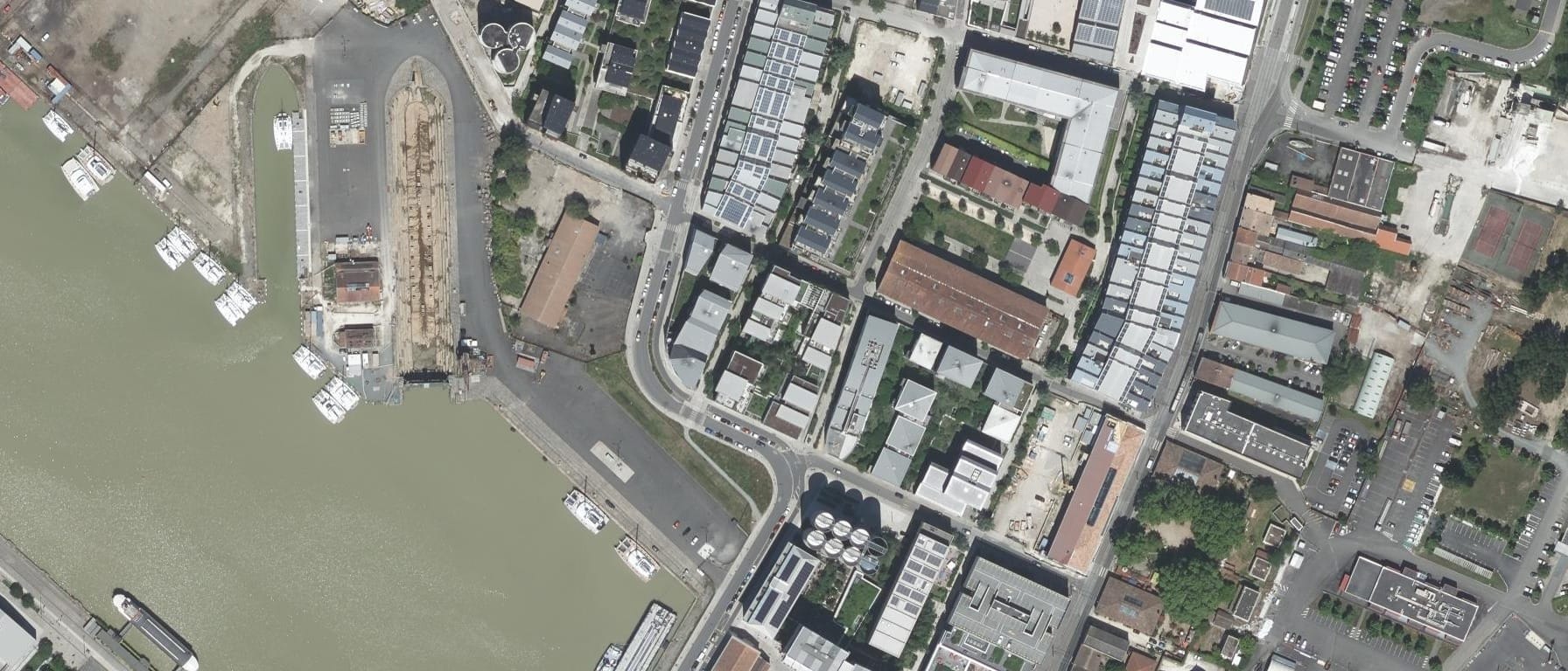 Vue aérienne de TALIS Bordeaux (33)