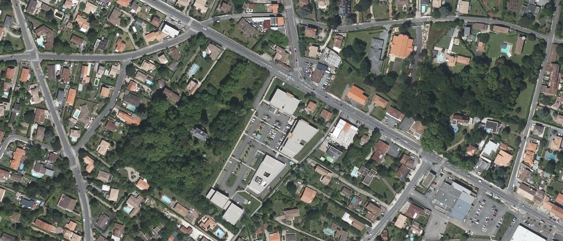 Vue aérienne de Groupe Alternance - Campus de Bordeaux (33)