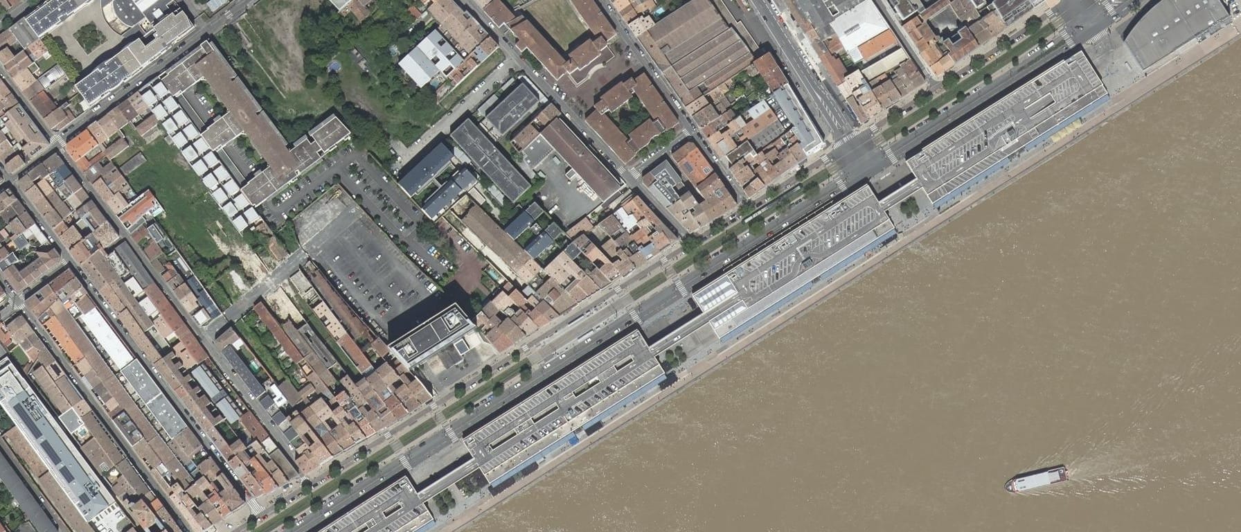 Vue aérienne de ECE Bordeaux