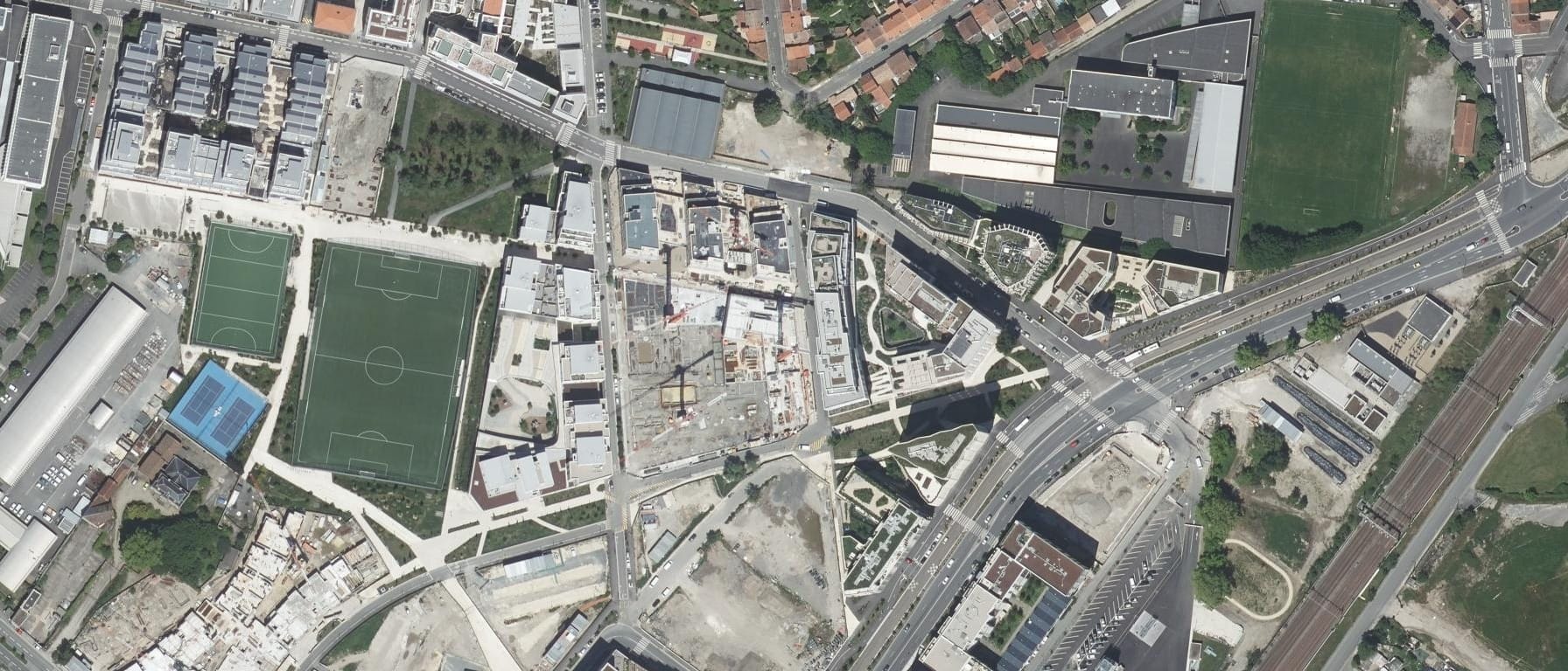 Vue aérienne de ESTACA Bordeaux