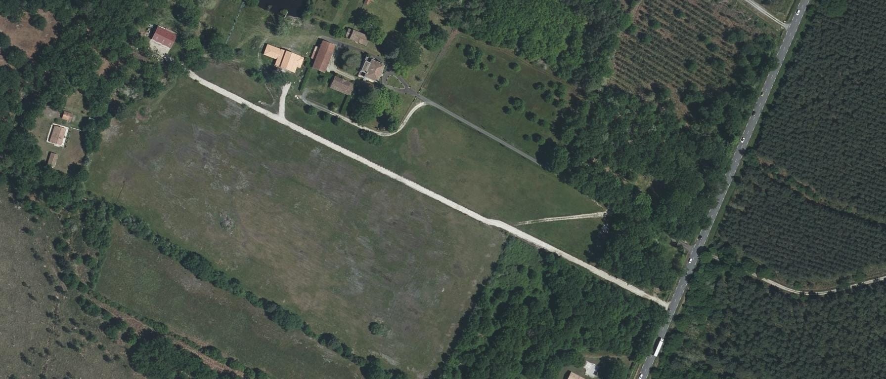 Vue aérienne de Lycée général et technologique du Barp