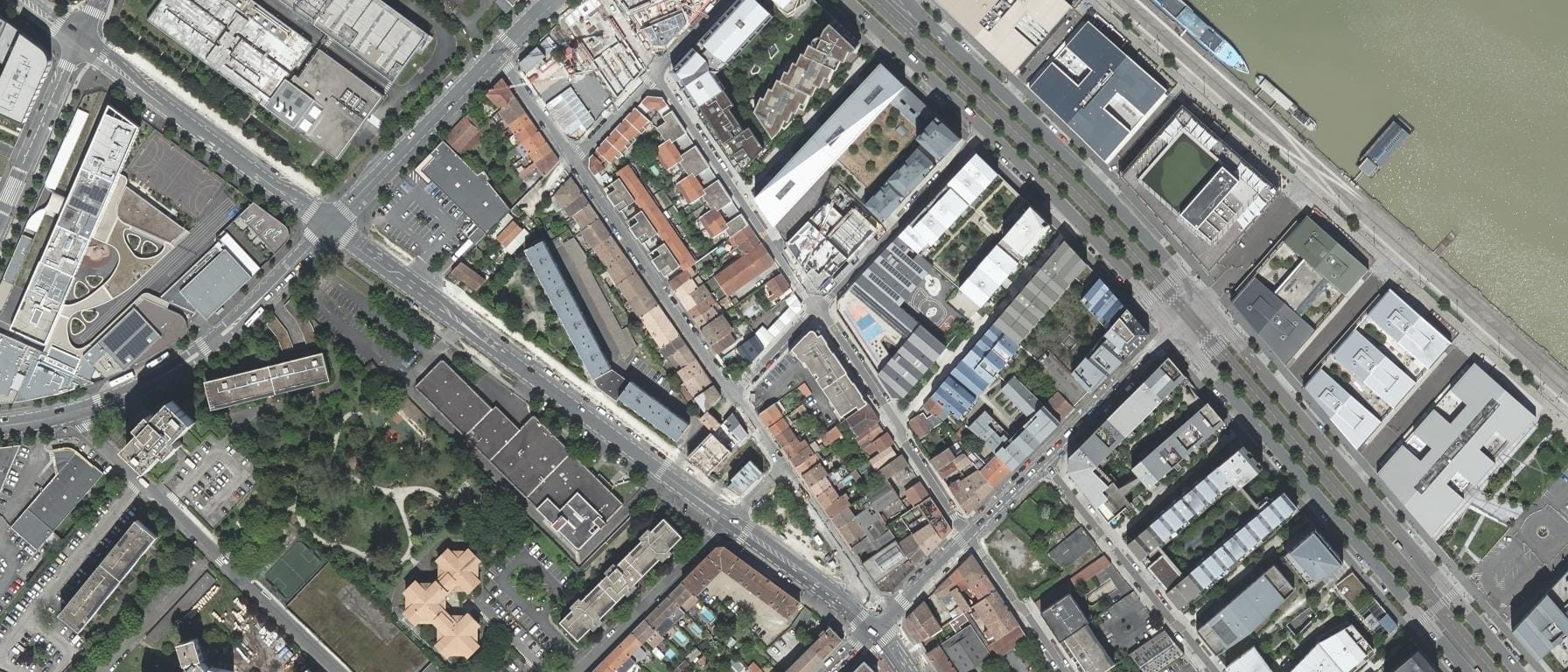 Vue aérienne de IMAGINE CAMPUS (Bordeaux - 33)