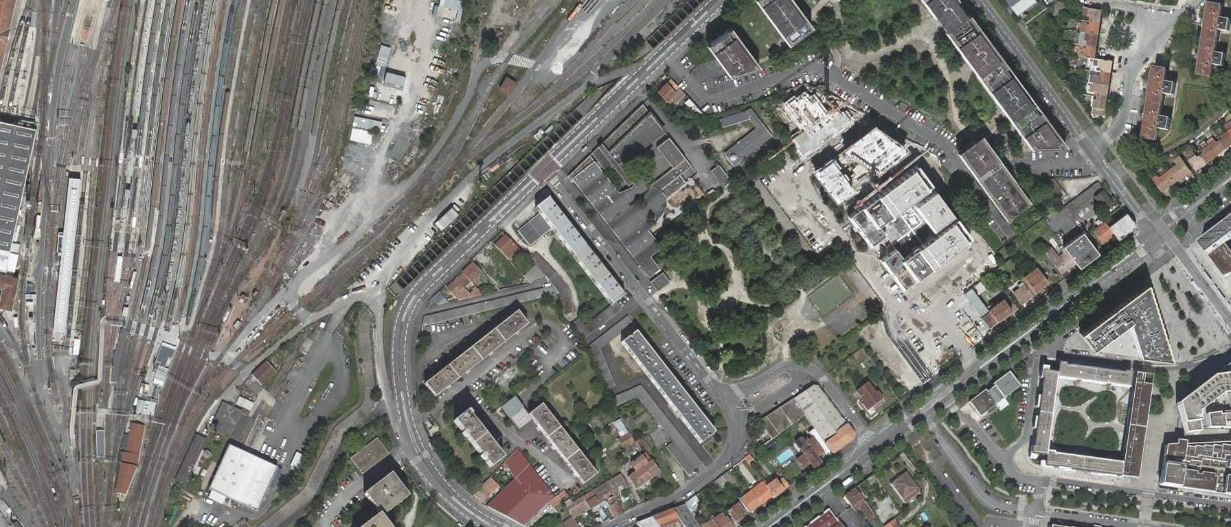Vue aérienne de Institut Catholique de Toulouse - Site de Bordeaux