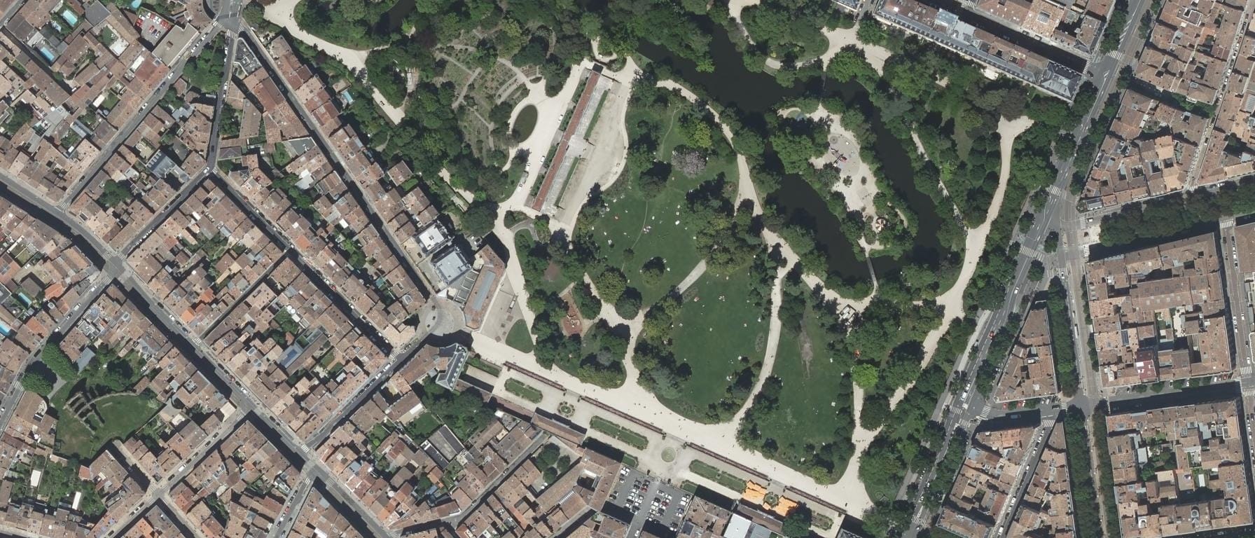 Vue aérienne de CAMPUS EDUCTIVE BORDEAUX