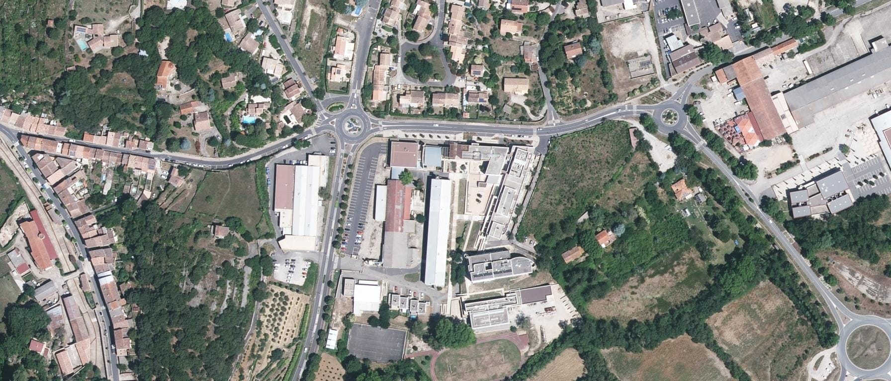 Vue aérienne de Lycée professionnel Fernand Leger