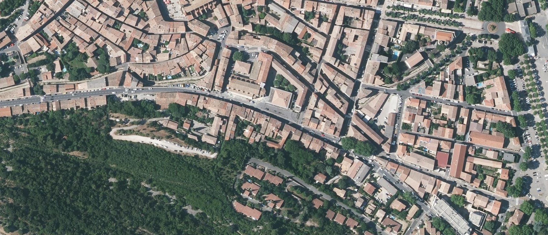 Vue aérienne de Lycée René Gosse