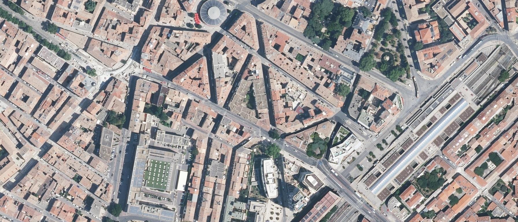 Vue aérienne de Ecole privée SILVYA TERRADE MONTPELLIER