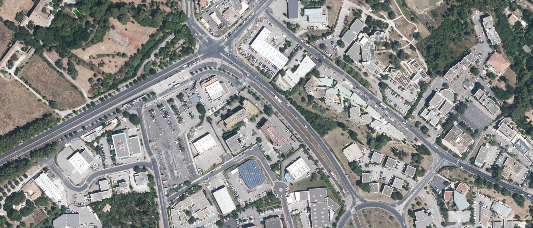 Vue aérienne de ESICAD