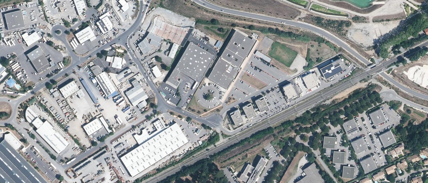Vue aérienne de POLE FORMATION UIMM OCCITANIE (CFAI)