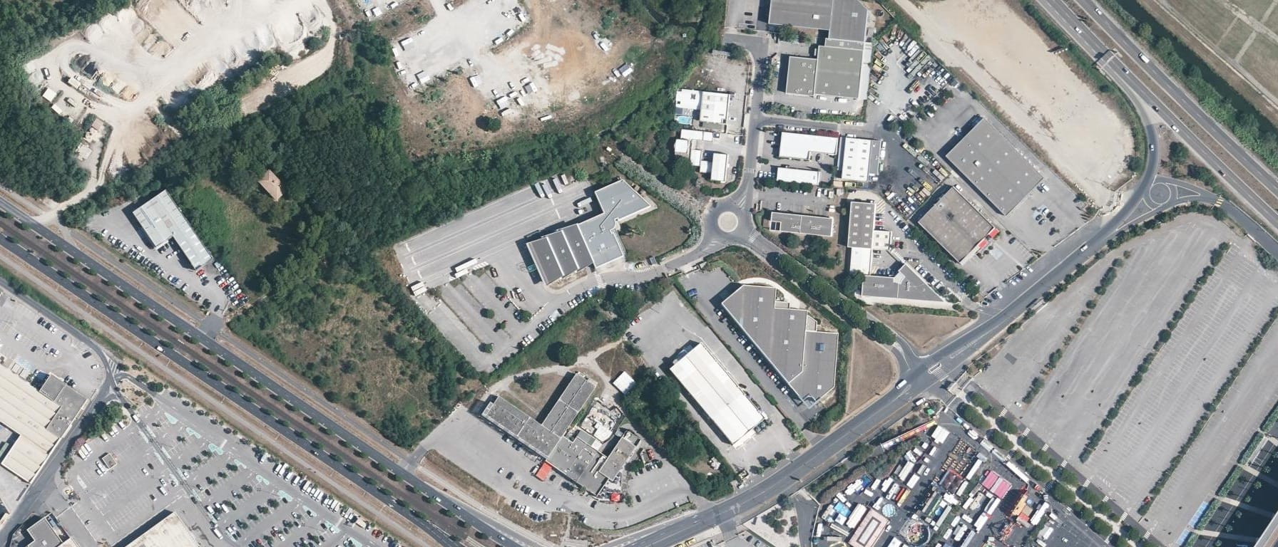 Vue aérienne de AFTRAL TRANSPORT ET LOGISTIQUE