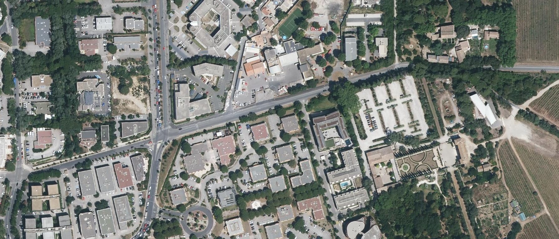 Vue aérienne de ZBS GROUP (Montpellier - 34)