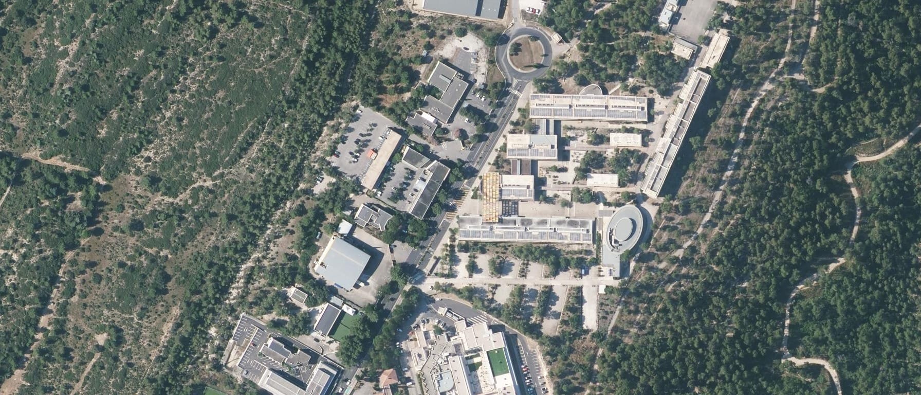 Vue aérienne de Lycée Jean Jaurès