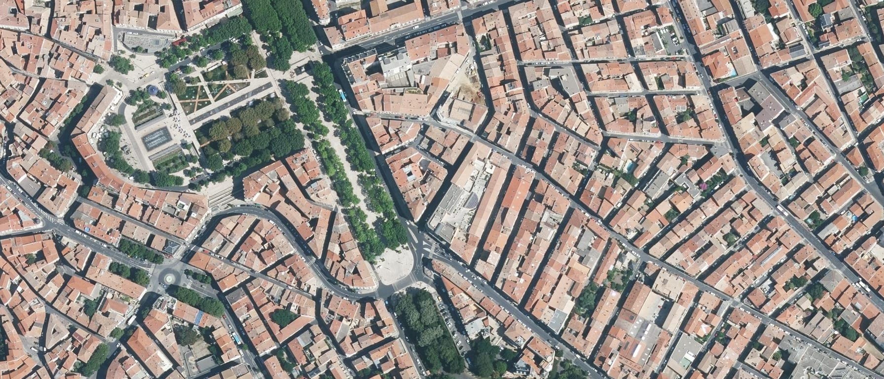 Vue aérienne de Association SUPEXUP, Ecoles de commerce privées (Béziers - 34)