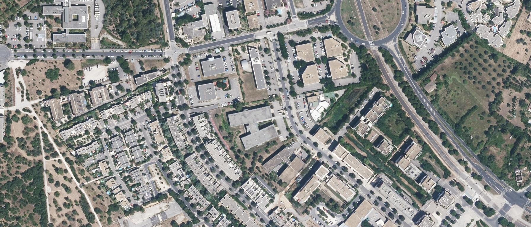 Vue aérienne de My Digital School (Montpellier - 34)