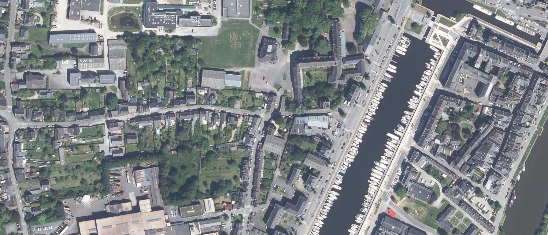 Vue aérienne de Lycée professionnel Notre Dame