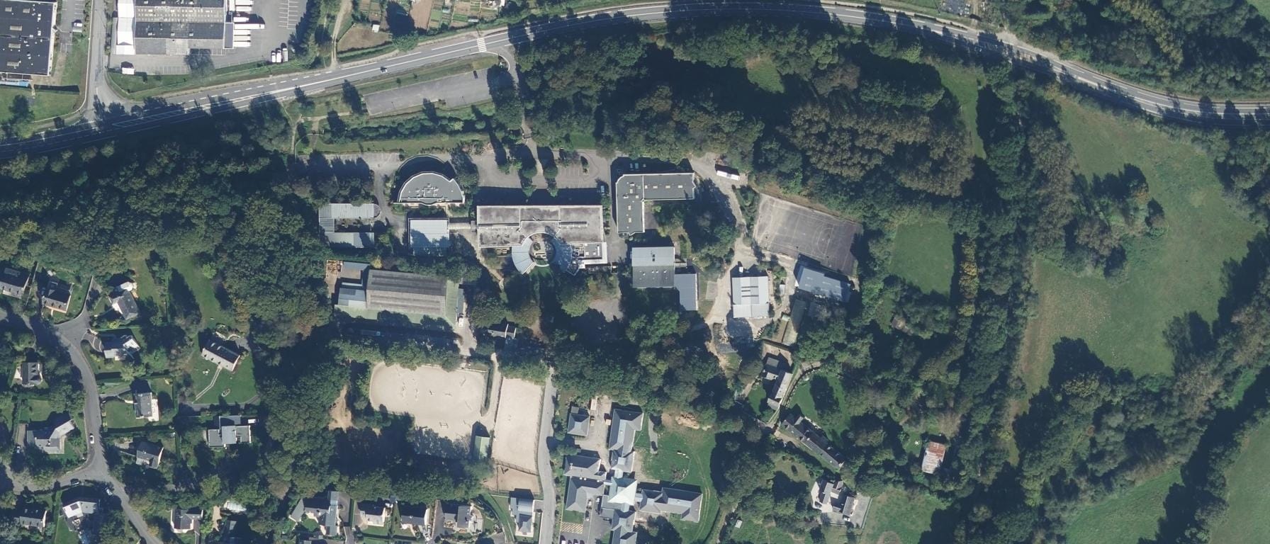 Vue aérienne de Lycée Jean Baptiste Le Taillandier - site Edmond Michelet