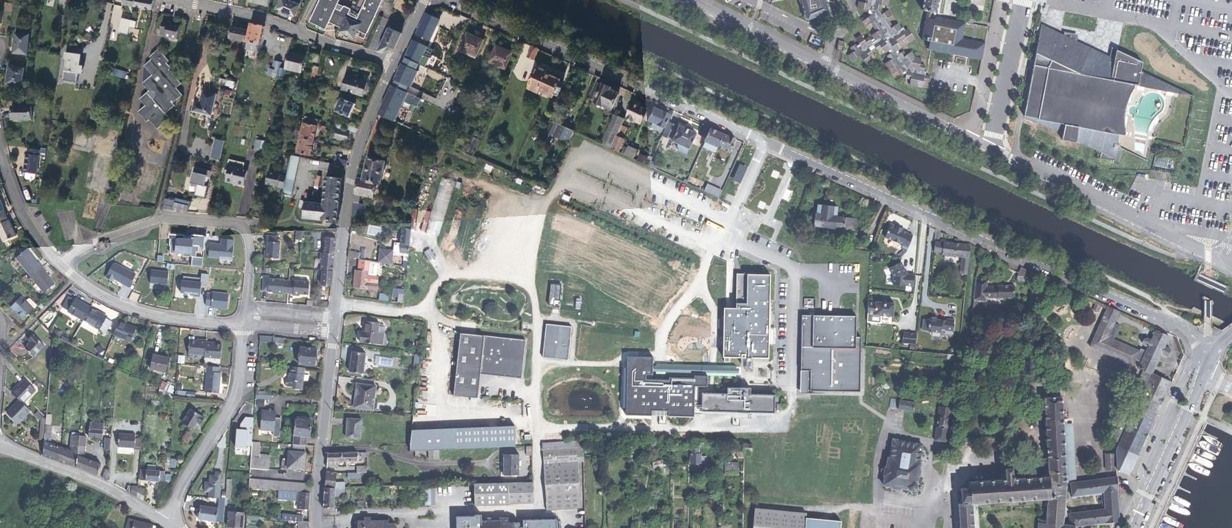Vue aérienne de Lycée professionnel Agricole de Redon