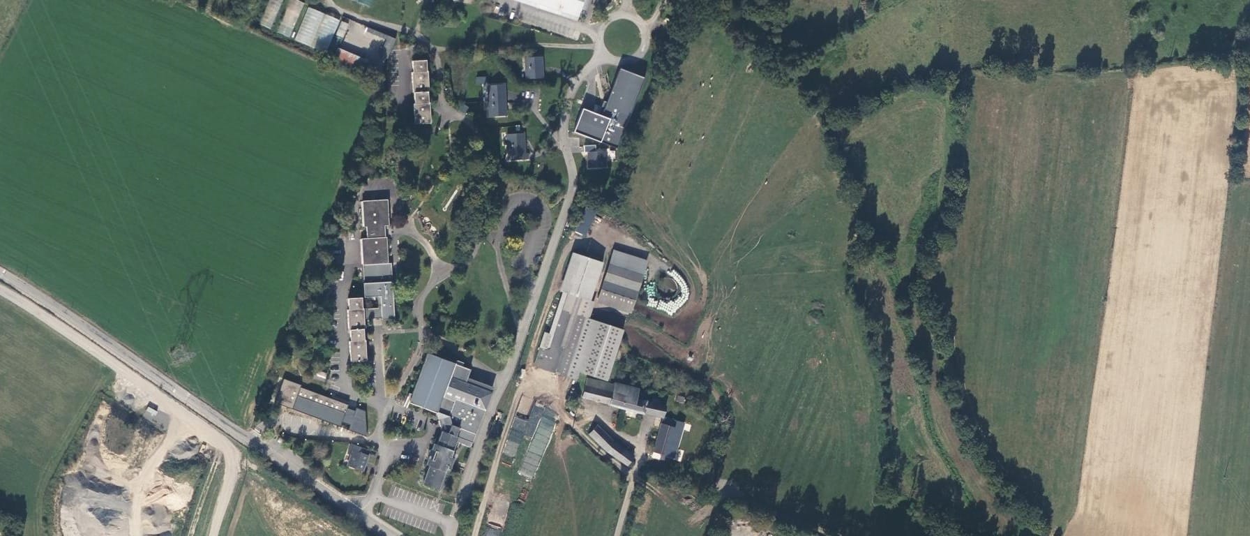 Vue aérienne de MFREO de Saint Grégoire