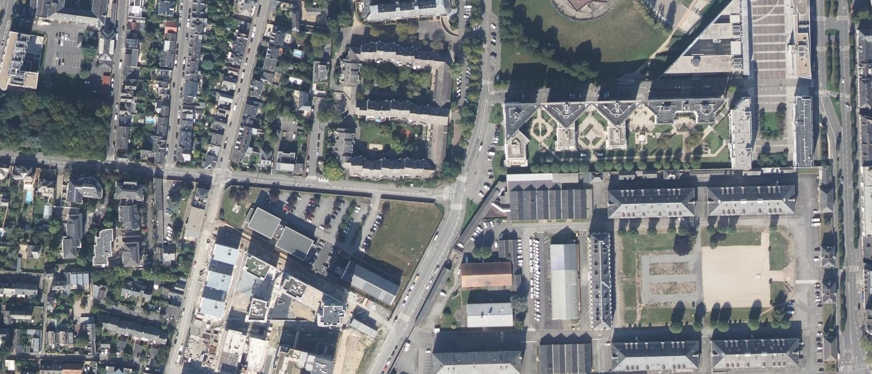 Vue aérienne de ISEN Ouest - Rennes - Informatique et Numérique (35)