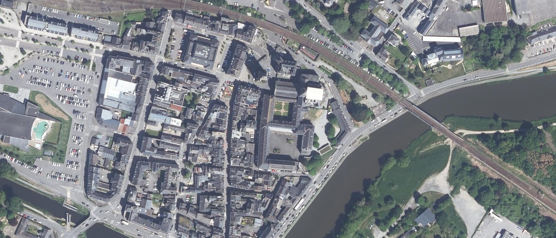 Vue aérienne de FACULTE DES METIERS, antenne de GIP REDON