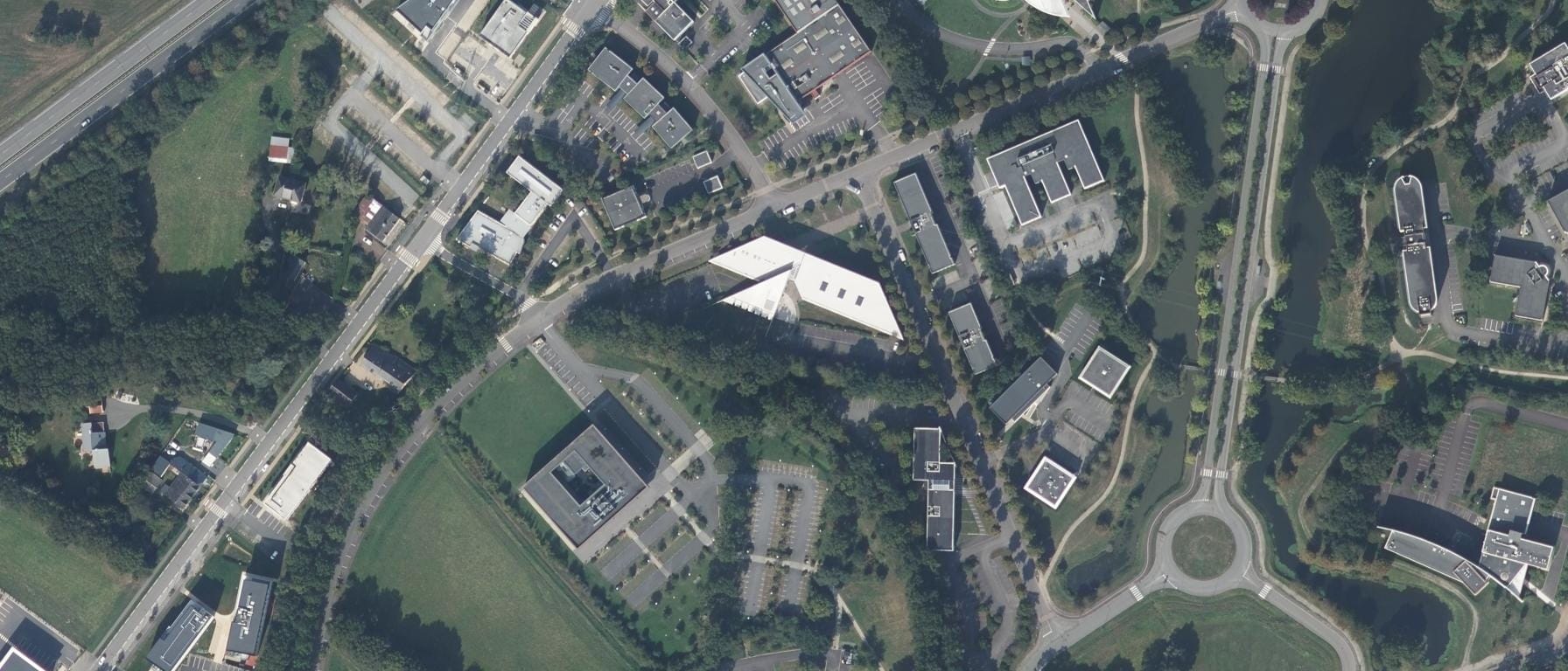Vue aérienne de POLE BTS ALTERNANCE RENNES