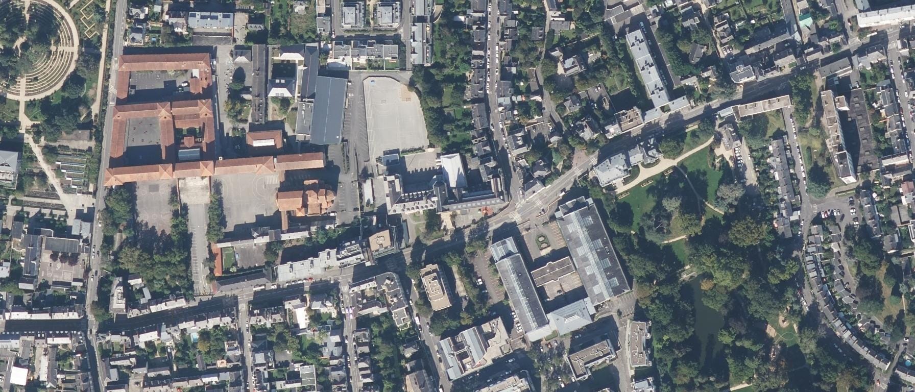 Vue aérienne de CFA-IGC FORMATIVES