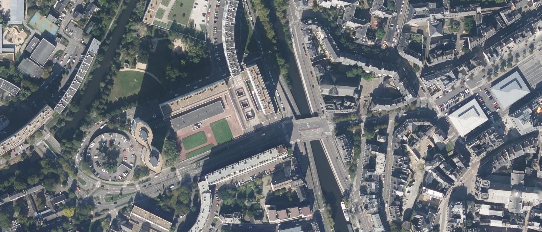 Vue aérienne de Ecole Ferrandi Paris Campus de Rennes