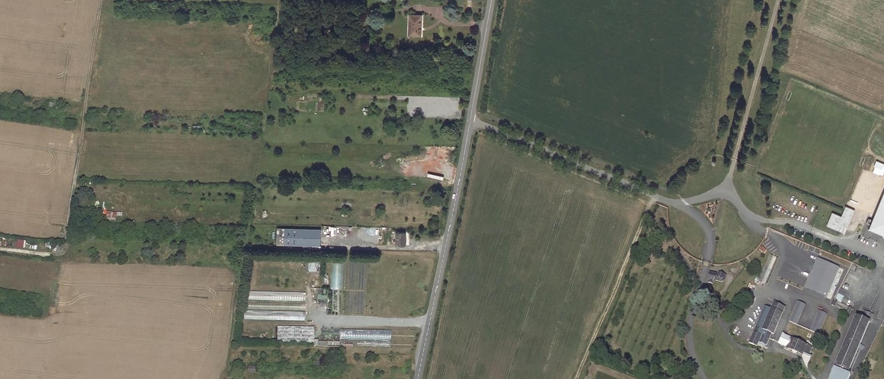 Vue aérienne de Lycée agricole de l'Indre - Naturapolis