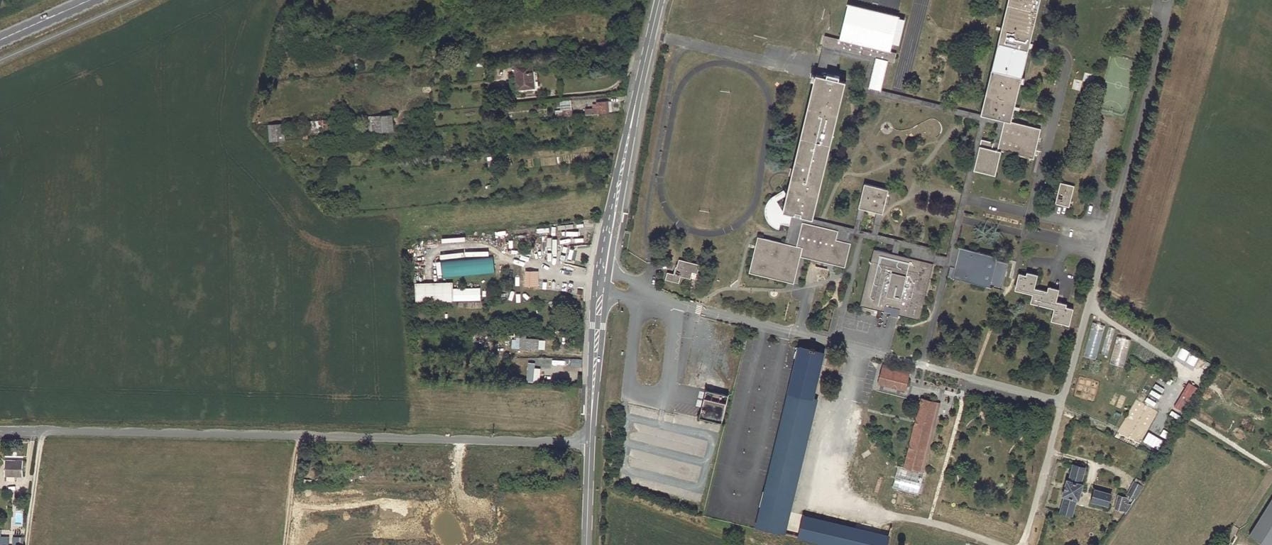 Vue aérienne de CFA DE L INDRE - NATURAPOLIS