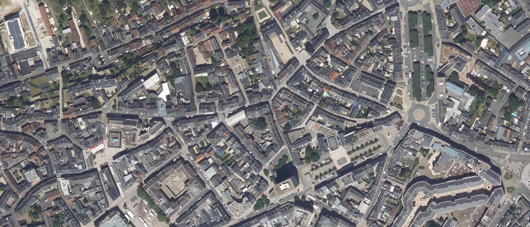 Vue aérienne de CFSA CAMPUS CENTRE CCI INDRE